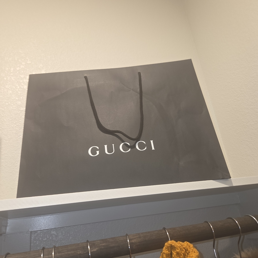 Gucci Black Shopping Bag